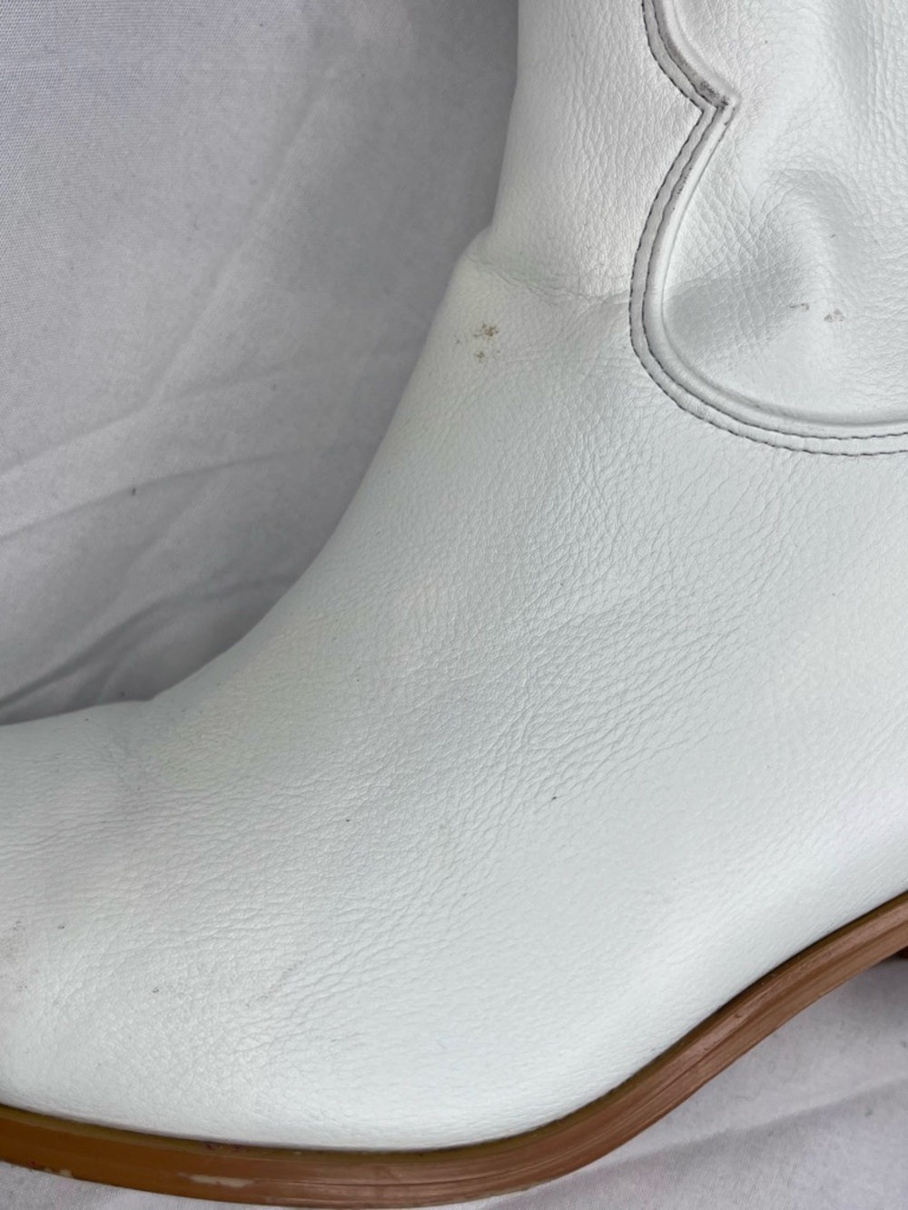 Billini White Tall Western Boots Size 8 - Picture 8 of 10